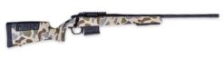 Weatherby 3WRHS25RWR4B 307 Hush Full Size 25 WBY RPM 5+1 22" +2" Graphite Black Cerakote Steel Spiral Fluted Threaded Barrel & Receiver w/Picatinny Rail, Arca Rail Forend, Hush Tundra Camo Adj Cheek P