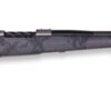 Weatherby MGT01N25CMR4B Mark V Backcountry Guide TI 25 Creedmoor 3+1 22" + 2" Graphite Black Cerakote Fluted Threaded Barrel, Titanium Drilled & Tapped Receiver, Exposed Carbon  w/Carbide Black Accent