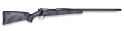 Weatherby MGT01N25CMR4B Mark V Backcountry Guide TI 25 Creedmoor 3+1 22" + 2" Graphite Black Cerakote Fluted Threaded Barrel, Titanium Drilled & Tapped Receiver, Exposed Carbon  w/Carbide Black Accent