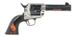 Pietta PFI45PR434BP 1873 Great Western II Pendleton Round?Up 45 Colt (Long Colt) 4.75" Blued Engraved Barrel & Cylinder, Ultra Black Engraved Grip, Exposed Hammer
