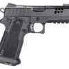 Girsan 395065 Witness2311 CMXX 9mm Luger 17+1 4.25" Black Ported w/Integral Compensator Bull Barrel, Black Steel Lightening Cut/Optic Ready/Serrated Slide, Black Polymer Frame w/Beavertail & Picatinny