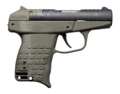 Kel-Tec PR3ATGRN PR-3AT Compact Frame 380 ACP 13+1 2.85" Black Rotating Barrel Shroud, Green Polymer Frame