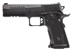 Sig Sauer 211F9GT5 P211 GT5 Full Size 9mm Luger 21+1 5" Black Barrel, Black Nitron Stainless Steel Optic Ready/Serrated Slide & Frame w/Beavertail & Picatinny Rail, G10 Grip Panels, SIGLOC-PRO Footpri