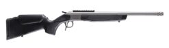 CVA CR4446S Cascade Takedown 300 Blackout 1rd 20" Matte Stainless Steel Threaded Barrel & Receiver w/Picatinny Rail, Black Synthetic Stock