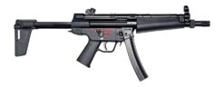 Century Arms HG6034NBN AP5 Navy 9mm Luger 30+1 8.50" Manganese Phosphate Threaded Barrel, Black Lacquer Over Manganese Phosphate Steel Stamped Receiver, Pistol Brace, Black Navy Style Grip