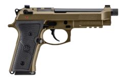 Beretta USA JS92M9A4GBRZ10 M9A4 Overlanding Full Size Frame 9mm Luger 10+1 5.10" Black Threaded Barrel, Nomad Bronze Cerakote Steel Optic Ready/Serrated Slide, Nomad Bronze Cerakote Aluminum Frame w/B
