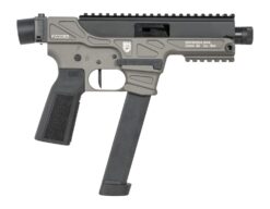 MasterPiece Arms 30K 30K  9mm Luger 30+1 4.50" Black Threaded Barrel, Aluminum Receiver w/Picatinny Rail, Black B5-P22 Grip