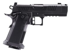 Alpha Foxtrot AA47X1QIG-XDBK19 AF1911 Romulus 9mm Luger 20+1 3.50" Black DLC Stainless Steel Threaded Compensated Barrel, Optic Ready/Serrated Slide & Frame w/Beavertail & Picatinny Rail, Aluminum Gri