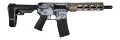 Shark Coast Tactical SCC07534WHOG-P Warthog 5.56 NATO 30+1 10.50" Black Nitride Threaded Barrel, Aluminum Receiver w/Picatinny Rail, M-LOK Handguard, Polymer SB Tactical SBA3 Brace, Magpul MOE Grip, R