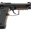Beretta USA J80XTACLED15 80X Cheetah Tactical Urban Micro-Compact Frame 380 ACP 15+1 4.40" Threaded Barrel, Optic Ready/Serrated Slide, Steel Frame w/Picatinny Rail, Vertec Grip