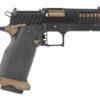 Fierce Firearms FGZ-9-C-BBZ Grizz Commander 9mm Luger 19+1 4.25" Black Bull Barrel, Steel Optic Ready/Serrated Slide, Burnt Bronze Cerakote w/Black Controls Steel Frame w/Accessory Rail, RMR Footprint