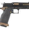 Fierce Firearms FGZ-9-C-BBZ-CS Grizz Commander 9mm Luger 10+1 4.25" Black Bull Barrel, Steel Optic Ready/Serrated Slide, Burnt Bronze Cerakote w/Black Controls Steel Frame w/Accessory Rail, RMR Footpr
