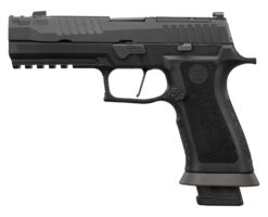 Sig Sauer 320XF9MOD P320 M.O.D. Full Size 9mm Luger 21+1 3.90" Black Barrel, Matte Black DLC Stainless Steel Optic Ready/Ported/Serrated Slide, Black Stainless Steel Frame w/Picatinny Rail, M.O.D. X F