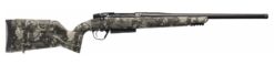Christensen Arms 801-15028-01 Evoke Hunter 7mm PRC 3+1 22" Black Cerakote Threaded Barrel, Receiver & Forend w/Picatinny Rail, Brush Camo Fixed Polymer Stock