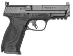 Smith & Wesson 14792 M&P9 M2.0 Metal Full Size 9mm Luger 17+1 4.25" Black Armornite Stainless Steel Barrel & Optic Cut/Serrated Slide, Black Anodized Aluminum Frame w/Picatinny Rail, Interchangeable P