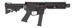 Dpms Panther Arms DP51655231780 Kitty Kat G9 9mm Luger 27+1 4" Black Nitride Heavy Threaded Barrel, Black Hardcoat Anodize Aluminum Receiver w/Picatinny Rail, M-LOK Handguard, Black Polymer DPMS CAR B