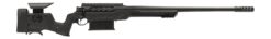 Cadex Inc CDXBMGQUA5029HI20I1J5N BMG Quake  50 BMG 3+1 29" Black DLC Match Grade Threaded Barrel, Black Cerakote Receiver w/Picatinny Rail, Adj Cheek Piece & LOP Black Polymer Stock