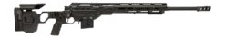 Cadex Inc CDXMCKRKN33827BR30I2D3 CDX-MC Kraken 338 Lapua Mag 5+1 27" Black DLC Match Grade Threaded Barrel, Black DLC Receiver w/Picatinny Rail, M-LOK Handguard, Black Adjustable Folding Buttstock, Bl