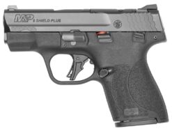 Smith & Wesson 14280 M&P9 Shield Plus Micro-Compact 9mm Luger 10+1 3.10" Black Armornite Stainless Steel Barrel & Optic Ready/Serrated Slide, Black Polymer Frame, Black Textured Grip