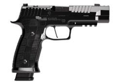 Sig Sauer 320SXGF9CWRES10 P320 SXG Reserve Full Size Frame 9mm Luger 10+1 3.90" Black Barrel, High Polish DLC Stainless Steel Integrated Compensator/Optic Ready/Serrated Slide & Frame w/Beavertail & P