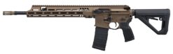 Sig Sauer R516G3556N16BBRZ 516 G3 5.56 NATO 30+1 16" Black Threaded Barrel, Bronze Cerakote Aluminum Receiver w/Picatinny Rail, M-LOK Handguard, Magpul DT Black Polymer Stock, AR Compatible Reduced An