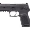 Sig Sauer 320C9BSSPMSMA P320 *MA Compliant Compact 9mm Luger 10+1 3.90" Black DLC Barrel, Black Nitron Stainless Steel Optic Ready/Serrated Slide, Black Stainless Steel Frame w/Picatinny Rail, Texture
