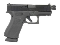 Glock UX4350203FRMOSTB G43X MOS Slim Sub-Compact 9mm Luger 15+1 3.41" Black Threaded Barrel, Steel Optic Ready/Serrated Slide, Polymer Frame w/Accessory Rail, Ambidextrous