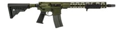 Griffin Armament MK1PATROLWHG-W MK1 Patrol 223 Wylde 30+1 14.50" Black Anodized Barrel, Warhawk Green Anodized Aluminum Receiver w/Picatinny Rail, M-LOK Handguard, Griffin Extreme Condition Black Poly