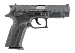 Grand Power 8588005808644 K100 Mk23 9mm Luger 15+1 4.25" Stainless Rotating Barrel, Black Optic Ready/Serrated Slide, Black Frame w/Accessory Rail, Textured Grip