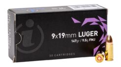 IGMAN 3877002037207      9MM 147GR FMJ       50/20