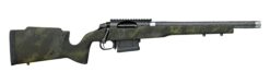 Proof Research 150764 Elevation 2.0 6.5 PRC 3+1 20" Carbon Fiber Match Grade Threaded Barrel, Black Receiver w/Picatinny Rail, Midnight Camo Fixed Carbon Fiber Stock, Right Hand
