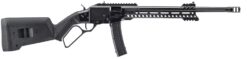 Patriot Ordnance Factory 02543 Tombstone  9mm Luger 20+1 16.50" Black Fluted Threaded Barrel, Black Aluminum Receiver w/Picatinny Rail, M-LOK Handguard, Magpul SGA Black Synthetic Stock