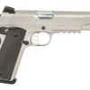 Tisas Arms 10100533 1911 Duty 45 ACP 8+1 5" Stainless Steel Barrel, Serrated Slide & Frame w/Picatinny Rail, Black Rubber Grip