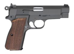 Springfield Armory HP9204 SA-35 Compact 9mm Luger 15+1 4" Stainless Steel Barrel, Black Carbon Steel Serrated Slide & Frame, Checkered Walnut Grip