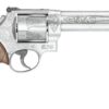 Smith & Wesson 14784 Model 629  N-Frame Large 44 S&W Spl/44 Rem Mag 6 Shot 6.50" Stainless Steel Engraved Barrel, Cylinder & Frame, Tyler Gun Works Bear Hugger Walnut Grip, Exposed Hammer