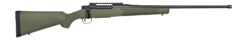 Mossberg 28224 Patriot  7mm PRC 3+1 24" Matte Blued Fluted Threaded Barrel, OD Green Synthetic Stock