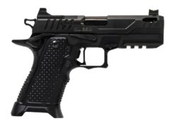 Oa Defense  2311 Pro Elite Compact Frame 9mm Luger 21+1 4.25" Ported Barrel, DLC Black Steel Optic Ready/Serrated Slide, Black Aluminum Frame w/Picatinny Rail, Black Aluminum Grip, Ambidextrous