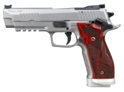 Sig Sauer 226X59CL2SAO P226 XFive Classic Full Size 9mm Luger 10+1 5" Bull Barrel, Stainless Steel Optic Ready/Serrated Slide & Frame w/Beavertail & Picatinny Rail, Hogue Cocobolo Grip, SIG-LOC Footpr