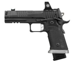 Sig Sauer  P211 GTO w/Optic 9mm Luger 23+1 4.40" Bull Barrel, Black Nitron Stainless Steel Serrated w/Optic Slide & Frame w/Beavertail & Picatinny Rail, Black G10 Grip, Sig ROMEO3 PRO Red Dot, Ambidex