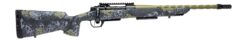 Horizon Firearms HRF-VE2-300W-22R Venatic 2 300 Win 22" Sage Green Spiral Fluted Threaded Barrel, Black DLC Receiver w/Picatinny Rail, Arca Rail Forend, Artic Moss Iota EKO X Carbon Fiber Stock