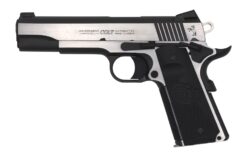 Colt Mfg O1072CEOR Combat Elite Government Full Size 9mm Luger 9+1 5" Stainless National Match Barrel Two-Tone Elite Stainless Steel Optic Ready/Serrated Slide & Frame w/Beavertail, Ambidextrous