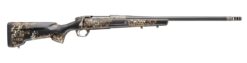Bergara Rifles BPR38-308 Premier Cima Pro 308 Win 20" Carbon Fiber CURE Threaded Barrel, Titanium Cerakote Stainless Steel Drilled & Tapped Receiver, Fixed Carbon Fiber w/Brown & Tan Sponge Accents St