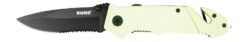 RUKO RUK0144SHG-CS   440A 3-1/4"HIVIZ GRN FOLDING