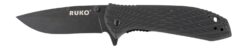 RUKO RUK0179BBK   440C 3-1/4"BLK HANDLE FOLDING