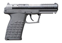 Kel-Tec PR57TNG PR-5.7  Compact Frame 5.7x28mm 20+1 4" Stainless Steel Rotary Barrel, Black Optic Ready/Serrated Slide, Tungsten Gray Frame & Textured Grip