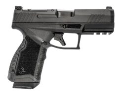 Taurus 1-GX4C38031 GX4 T.O.R.O. Carry Frame 380 ACP 15+1 3.70" Black DLC Barrel, Black Gas Nitride Stainless Steel Optic Ready/Serrated Slide, Black Stainless Steel Frame w/Picatinny Rail, Interchange