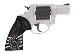 Taurus 2-85625-US3 856 1776 Small 38 Special +P 6 Shot 2" Stainless Steel Barrel, Black Stainless Steel Cylinder, Stainless Steel Frame, Custom Altamont Grip, Transfer Bar Safety