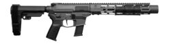 CMMG 45AEA70-TNG MkG 45 ACP 13+1 6.50" Black Nitride Threaded Barrel. Tungsten Cerakote Aluminum Receiver w/Picatinny Rail, M-LOK Handguard, Black Polymer CMMG RipBrace, CMMG Zeroed Grip, Ambidextrous