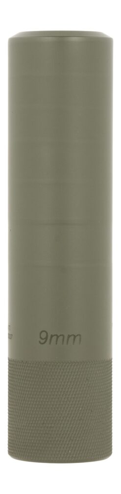Fletcher Rifle Works PERM9TIODG Permian 9mm 1.62" OD Green Titanium 1.375"x24