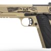 Kimber Mfg, Inc 3700897 Next Gen  45 ACP 7+1 5" Stainless Deep Crown Barrel, Stainless Stainless Steel Engraved/Optic Ready/Serrated Slide, Satin Stainless Steel Frame w/Beavertail, Black Walnut w/G10